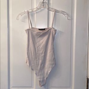 White Brandy Melville Body Suit